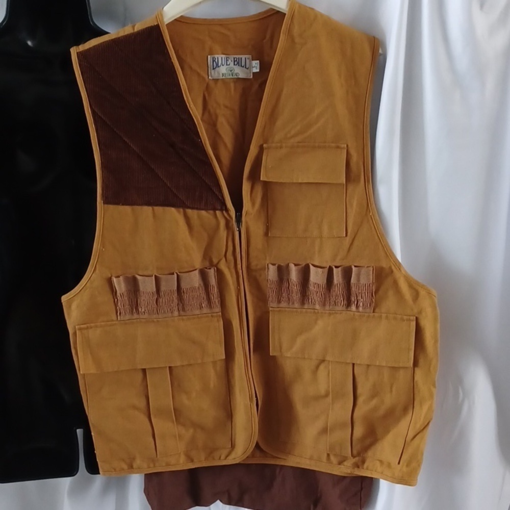 Vintage RedHead Vest Large Hunting Shooting Shell Pockets Game Bird Duck, L